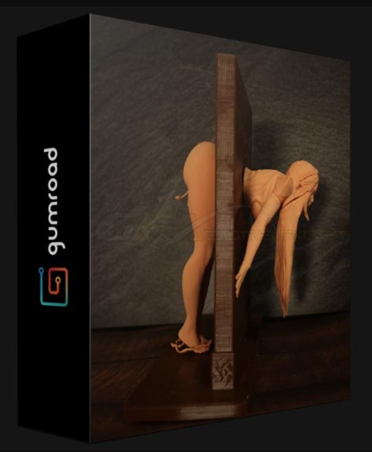 GUMROAD – ZELDA STUCK ON WALL – 3D PRINT MODEL