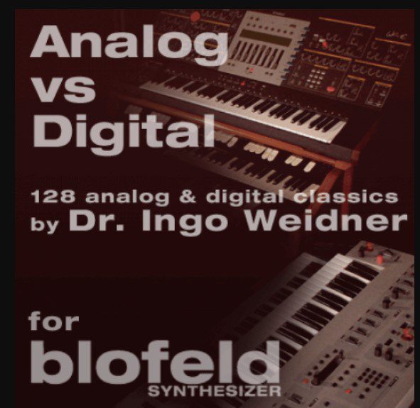 Ingo Weidner's Analog vs. Digital Soundset for Waldorf Blofeld