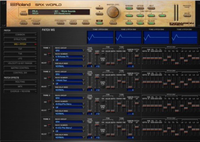 Roland Cloud SRX WORLD v1.0.5