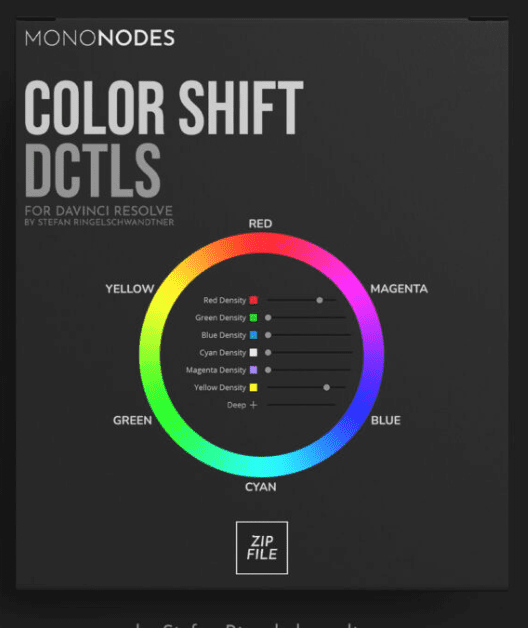 COLOR SHIFT DCTLS – MONONODES