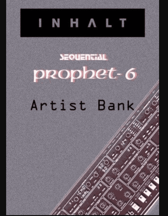 INHALT Sequential Prophet 6 Artist Bank