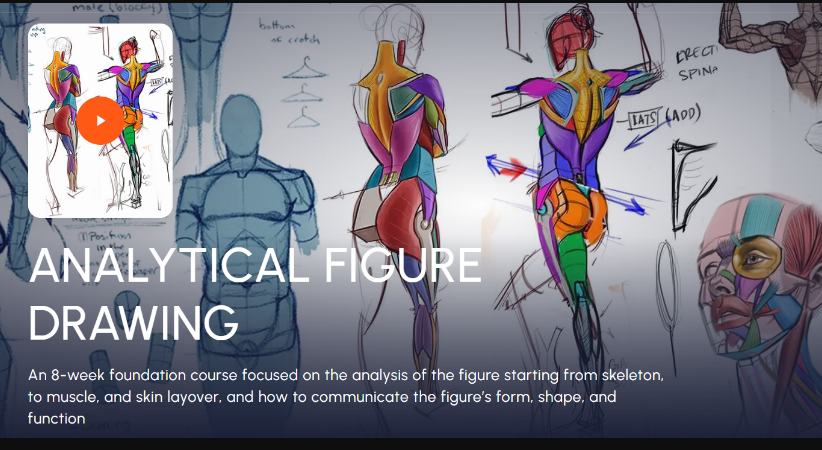 CGMA – Michael Hampton – Analytical Figure Drawing (Parts 1 and 2)