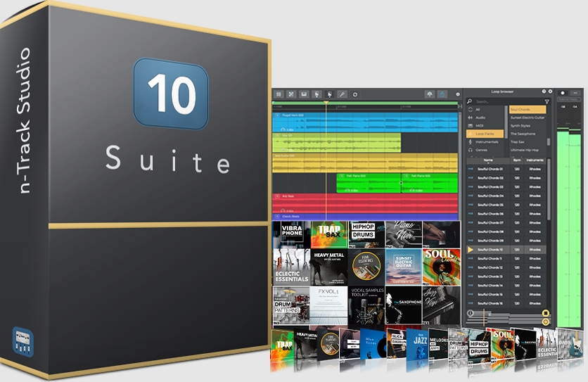 n-Track Studio Suite 10 v10.0.0.8118 (x64) Multilingual