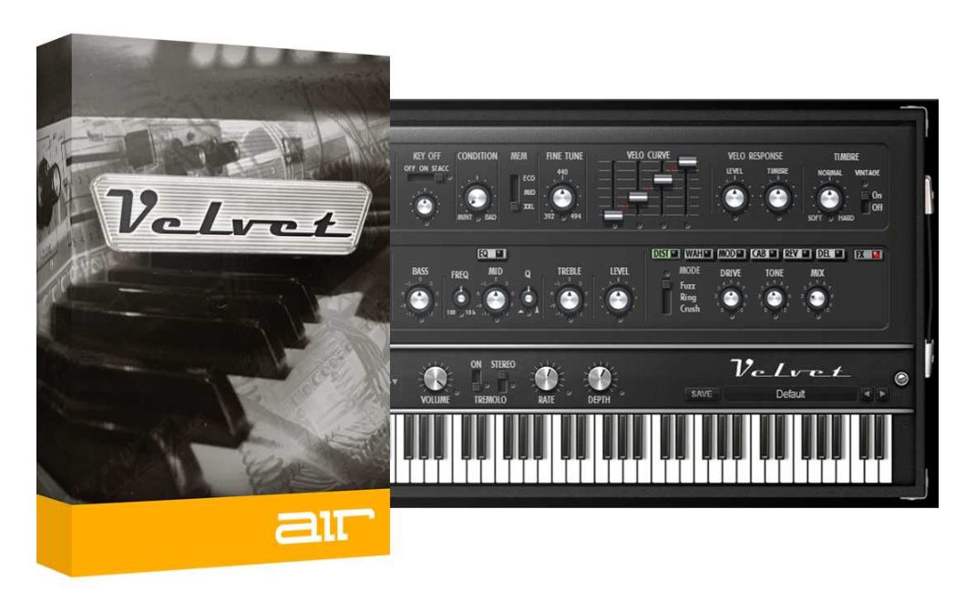 AIR Music Technology Velvet v2.0.7.21000