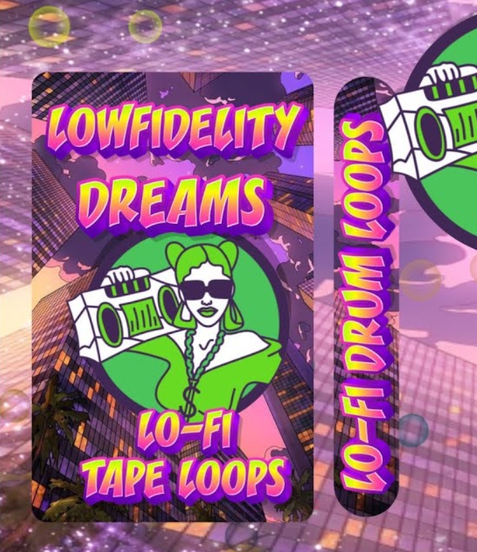 LowFidelity Dreams Lo-Fi Drum Loops