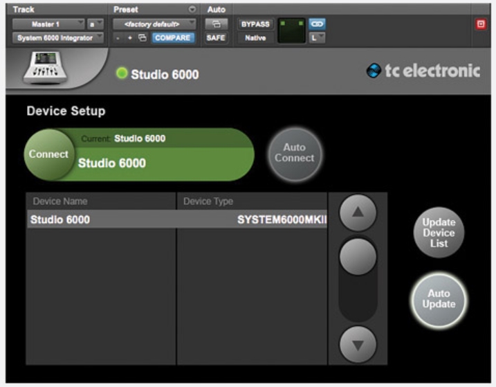 TC Electronic System 6000 Integrator v1.2.0