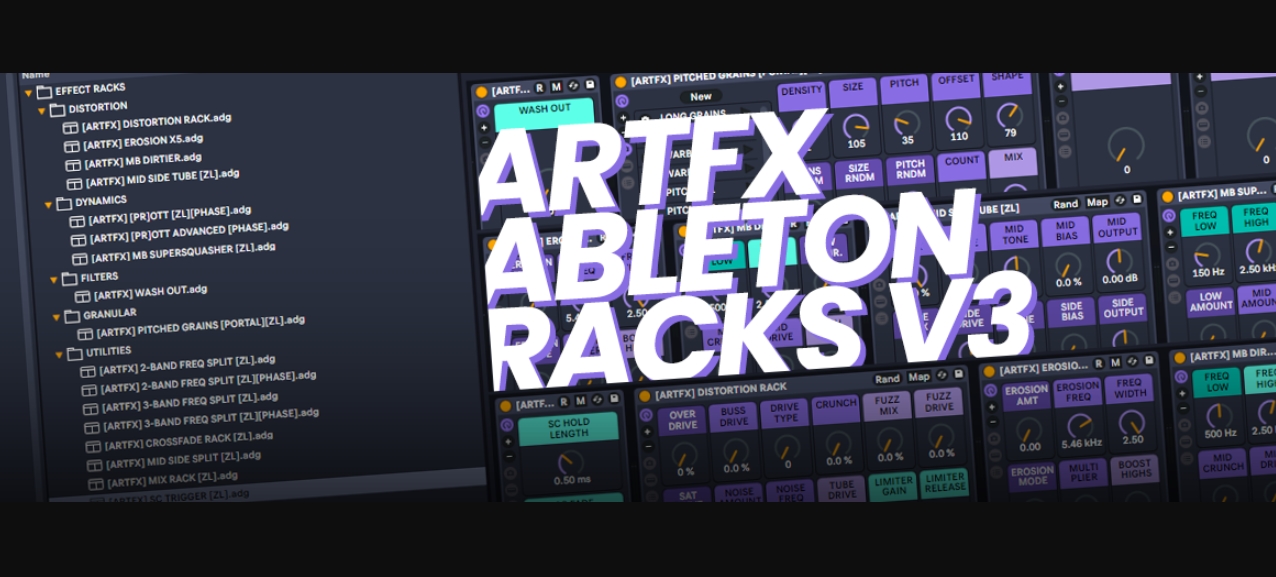 ARTFX Ableton Live Racks v3