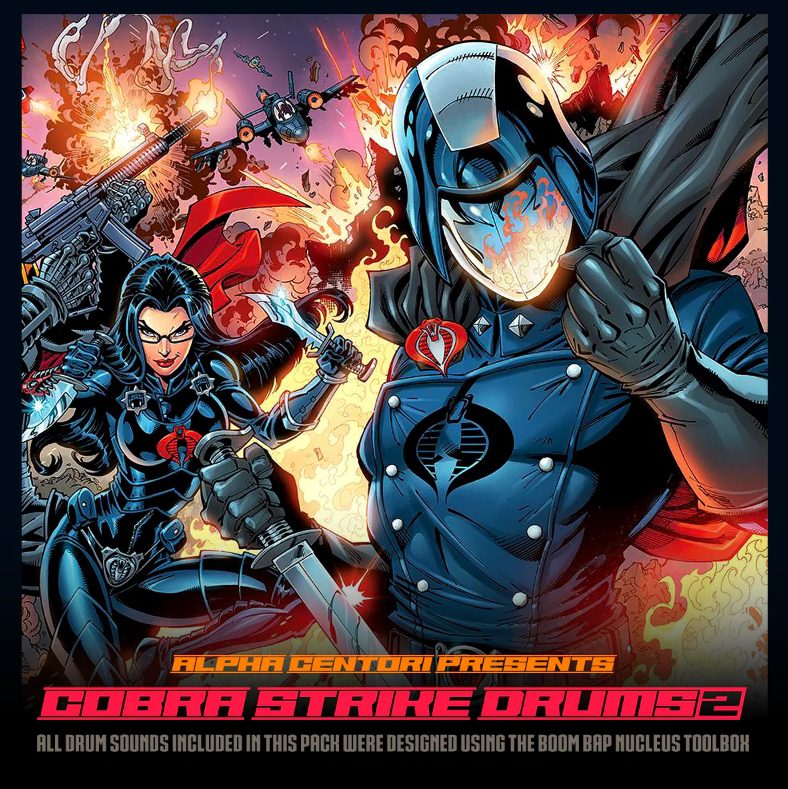 Boom Bap Labsha Centori Cobra Strike Drums 2