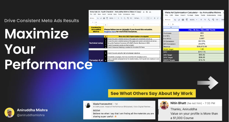 Aniruddha Mishra – The Ultimate Meta Ads Toolkit 2024