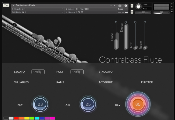 Auddict Daniela Mars Contrabass Flute KONTAKT