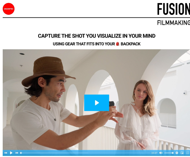 Brandon Li – Fusion Filmmaking Online Course