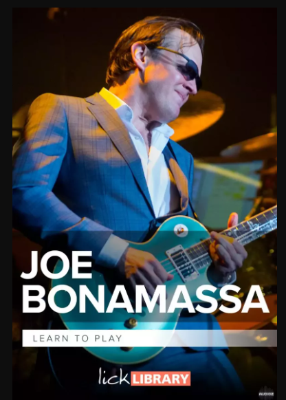 Lick Library Learn To Play Joe Bonamassa