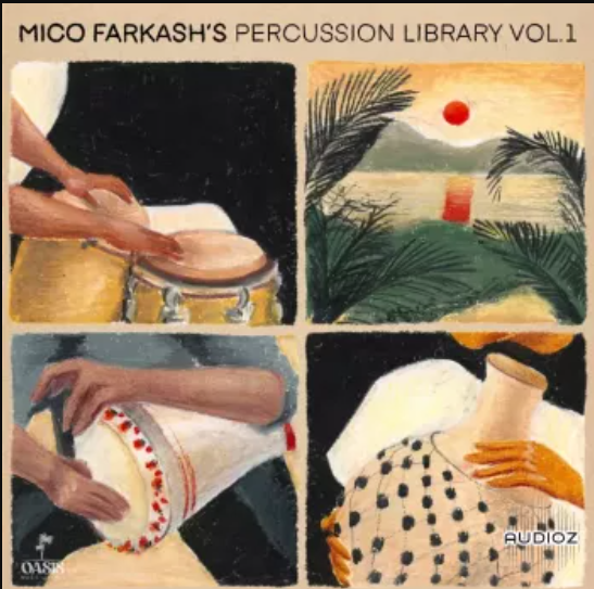 Oasis Music Library Mico Farkash Percussion Library Vol.1