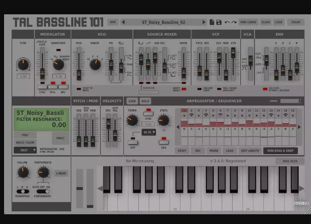 Togu Audio Line TAL-BassLine-101