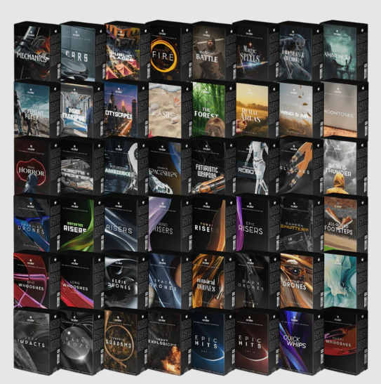 OcularSounds – THE ULTIMATE SOUND FX BUNDLE (ALL-IN-ONE) – 4,000+