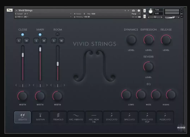 Pulse Audio Vivid Strings Violins 1 KONTAKT