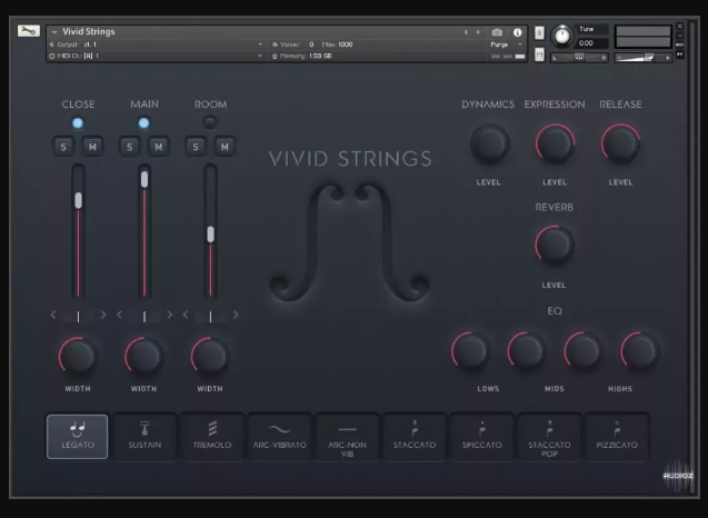 Pulse Audio Vivid Strings Violins 2 KONTAKT