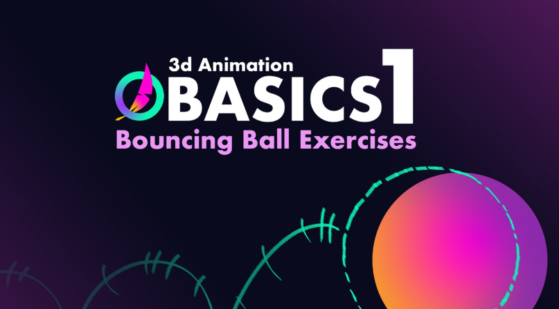 Animawarriors – 3D Animation Basics 01 – Bouncing Ball Exercises