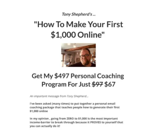 Tony Shepherd – Seven Strategies