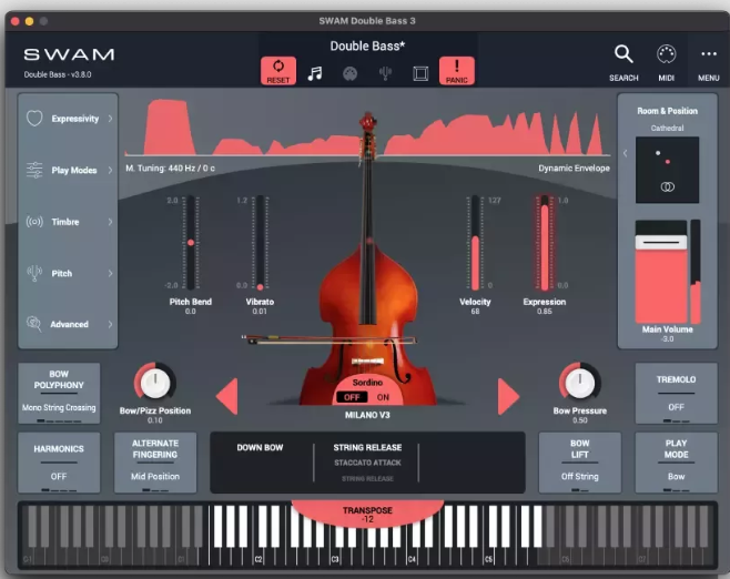 Audio Modeling SWAM Double Bass 3 v3.8.2