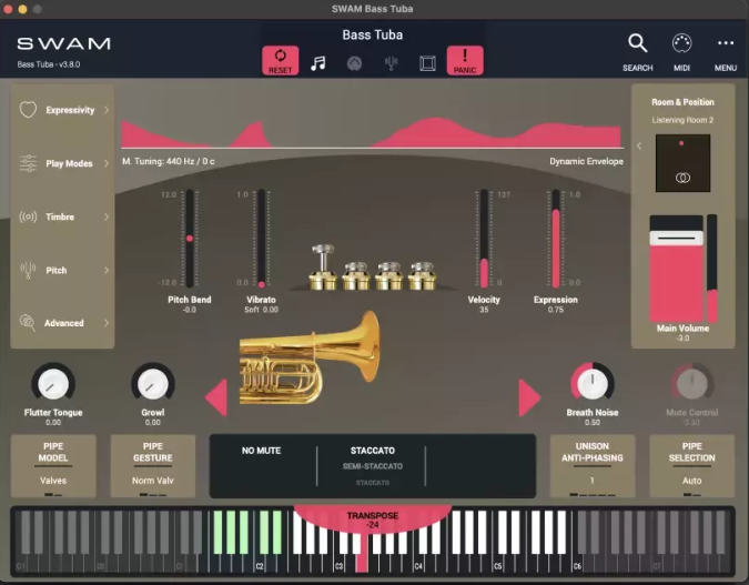 Audio Modeling SWAM Horns And Tubas v3.8.2