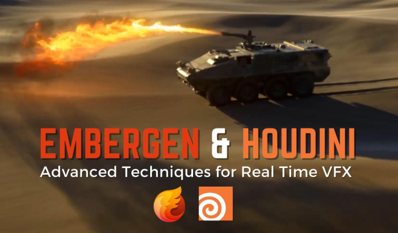 CGCircuit – EmberGen and Houdini Advanced Techniques for Real Time VFX