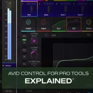 Groove3 AVID Control for Pro Tools Explained