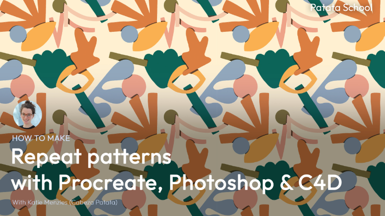 Patata School – Repeat Patterns in Procreate