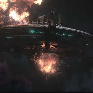 Pixel Front – the Mothership – Lighting & Compositing in Houdini