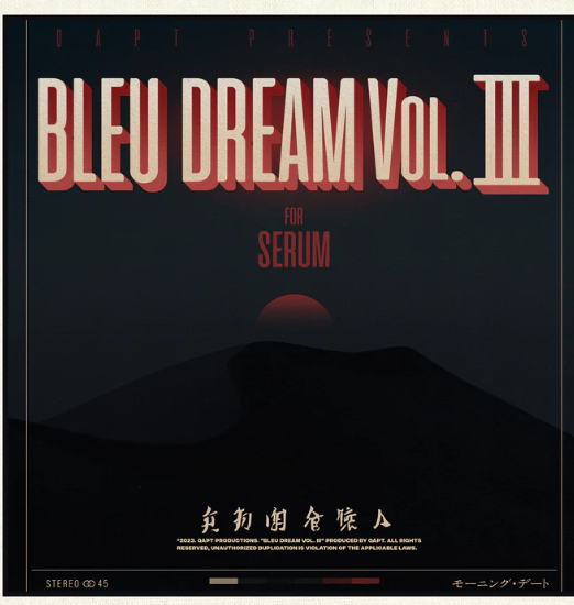 QAPT BLEU DREAM Vol.III for SERUM