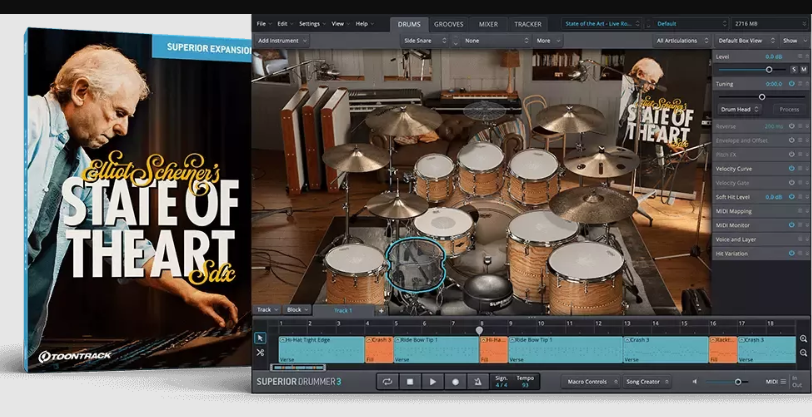 Toontrack State of the Art SDX (SOUNDBANK)