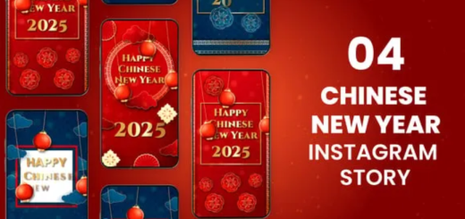 Videohive Chinese New Year Instagram Stories 55665791