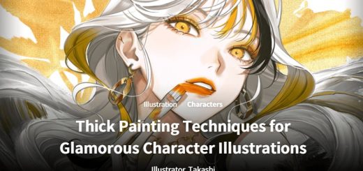 Coloso – Thick Painting Techniques for Glamorous Character Illustrations