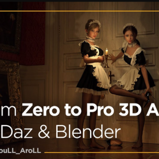 Coloso – 30 Days from 0 Skill to Pro 3D Artist with Daz & Blender