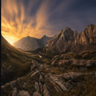Ben Strauss – Crestone Valley Sunrise