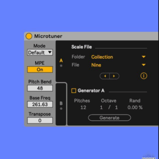 Microtuner v1.6 for Ableton Live 12