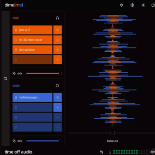 time off audio dime [ms] v1.2.1
