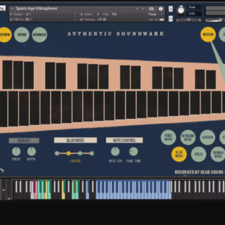 Authentic Soundware Space Age Vibraphone KONTAKT