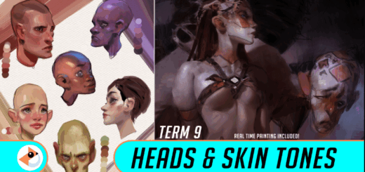 Gumroad – Heads & Skin Tones (+ Full Real Time Painting)