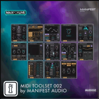 Isotonik Studios MIDI Toolset 002 by Manifest Audio Max for Live Device