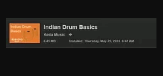 Steinberg Indian Drum Basics