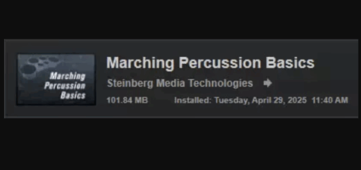 Steinberg Marching Percussion Basics